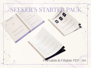 Seeker’s Starter Pack — Tarot Printables Bundle