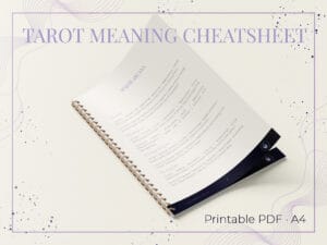 Tarot Meanings Cheatsheet